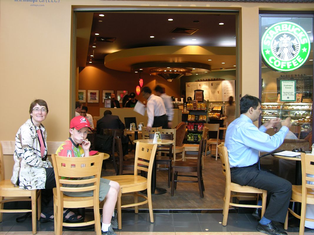 Dubai Sheikh Zayed Road 05 Emirates Towers Starbucks